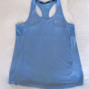 Nike Running Dri-Fit Workout Tank - Light Blue